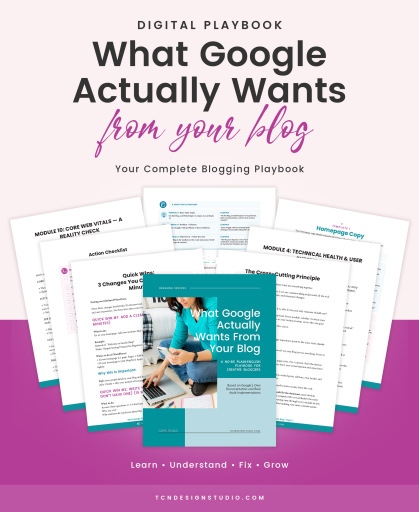 What Google Actually Wants From Your Blog Playbook