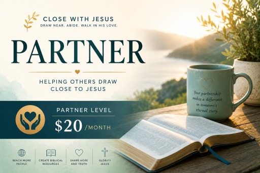 Close With Jesus Partner