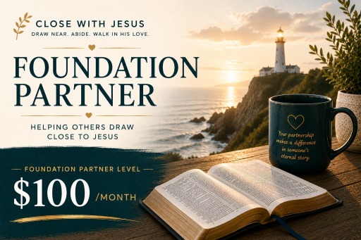 Close With Jesus Foundation Partner