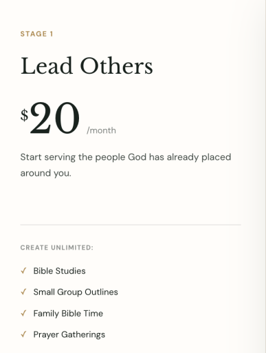 Ministry Builder - Lead Others Membership