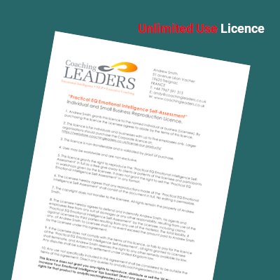 EQ Self-Assessment Small Business Licence
