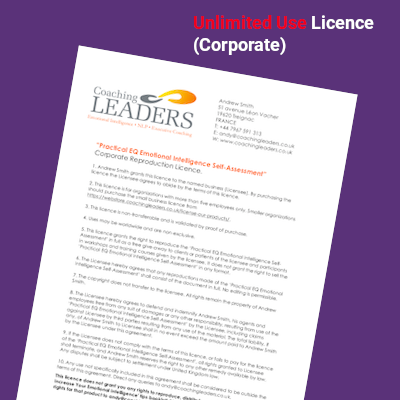 EQ Self-Assessment Corporate Licence